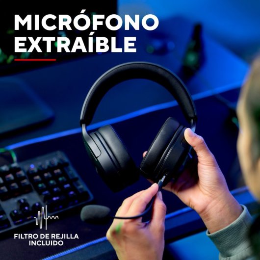 Trust GXT 490 FAYZO Auriculares Gaming 7.1 USB Negros