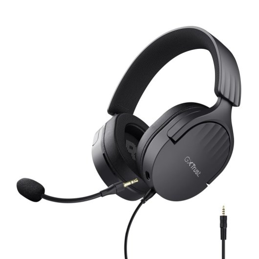 Trust GXT 489 FAYZO Headset Diadema Gaming USB Preto