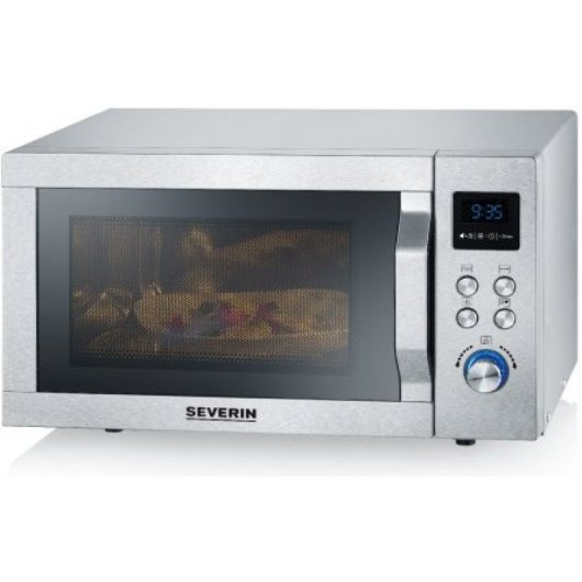 Severin 7774000 Silber Kombi-Mikrowelle Arbeitsplatte 25 l