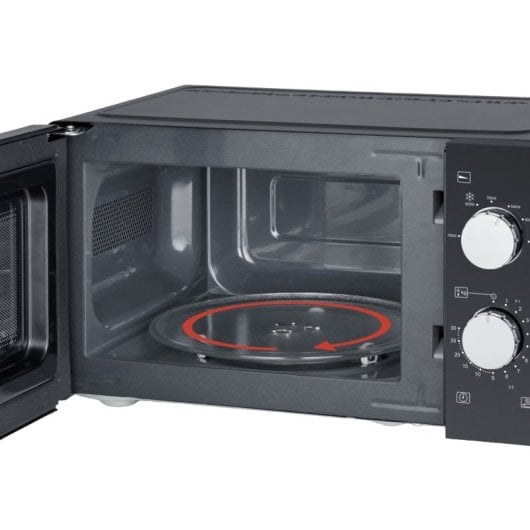 Severin MW 7886 Mikrowelle mit Grillfunktion, 17 l, 700 W, Schwarz