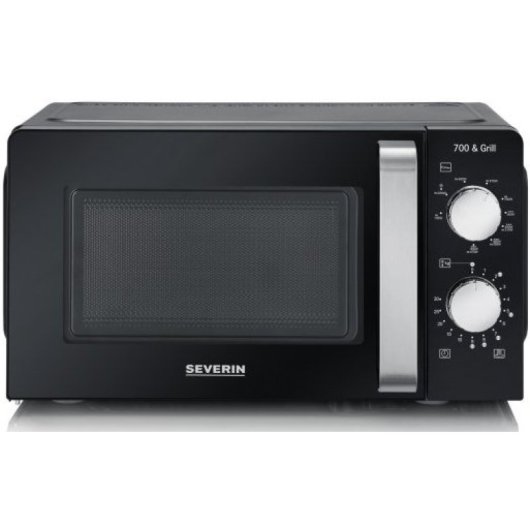 Severin MW 7781 Microondas con Grill 17L 700W Negro