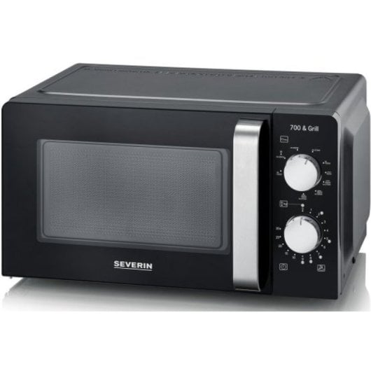Severin MW 7781 Microondas con Grill 17L 700W Negro