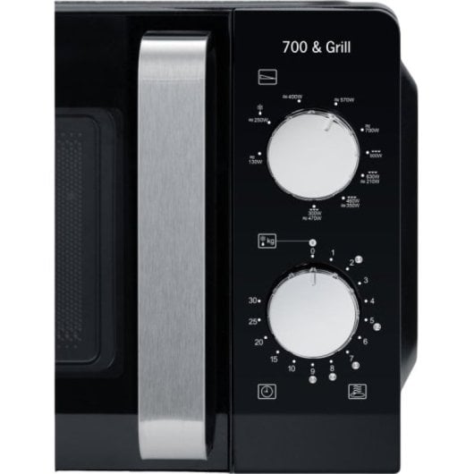 Severin MW 7781 Microondas con Grill 17L 700W Negro