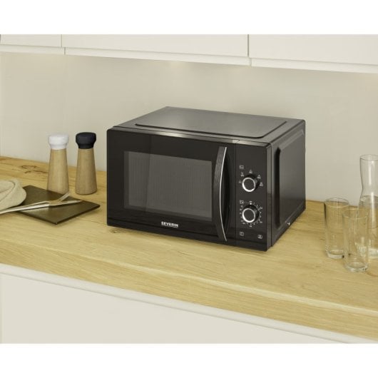 Severin MW 7888 Microondas 25L 800W Negro