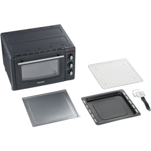 Severin TO 2067 Toasterofen 1500W 20L Schwarz