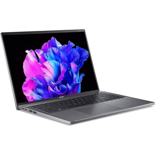 Acer Swift SFG16-71-72JL Computer portatile 40,6 cm (16") 3.2K Intel® Core™ i7 i7-1355U 16 GB LPDDR5-SDRAM 512 GB SSD Wi-Fi 6E (802.11ax) Windows 11 Home Grigio