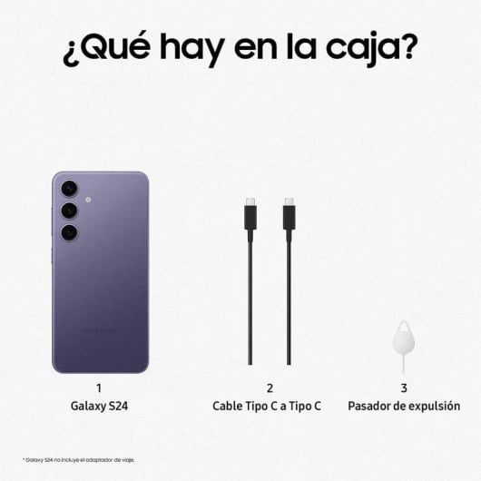 Samsung Galaxy S24 8/256GB Violeta Cobalt Libre