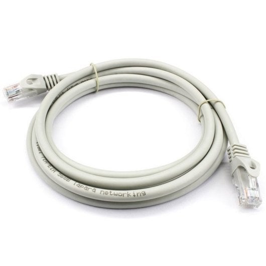Lapara Networking Latiguillo de Red RJ-45 Cat.6 U/UTP LSZH CCA 24AWG 2m Gris
