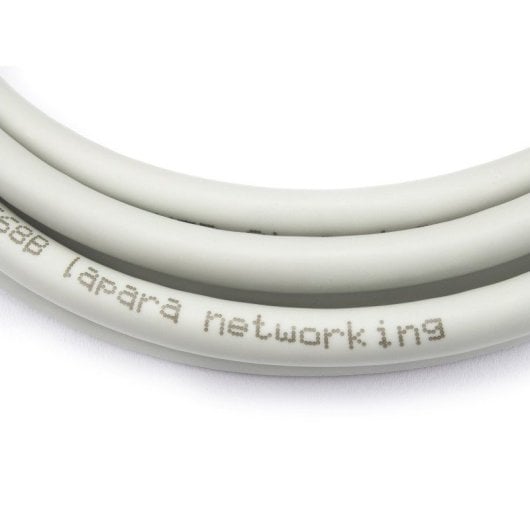 Lapara Networking Latiguillo de Red RJ-45 Cat.6 U/UTP LSZH CCA 24AWG 2m Gris