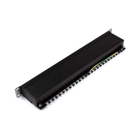 Lapara Networking LA-4010202 Painel de Ligações para Rack 1U 24 Portas RJ-56 Cat. 6 FTP Preto