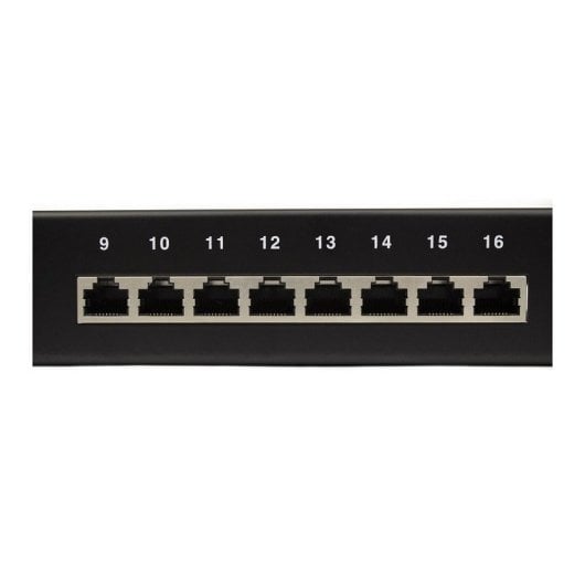 Lapara Networking LA-4010202 Painel de Ligações para Rack 1U 24 Portas RJ-56 Cat. 6 FTP Preto