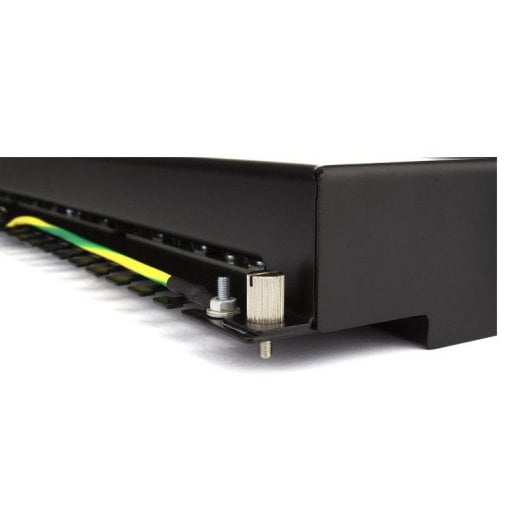 Lapara Networking LA-4010202 Painel de Ligações para Rack 1U 24 Portas RJ-56 Cat. 6 FTP Preto