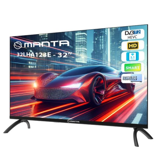 Manta 32LHA123E Televisore Android LED HD da 32 pollici