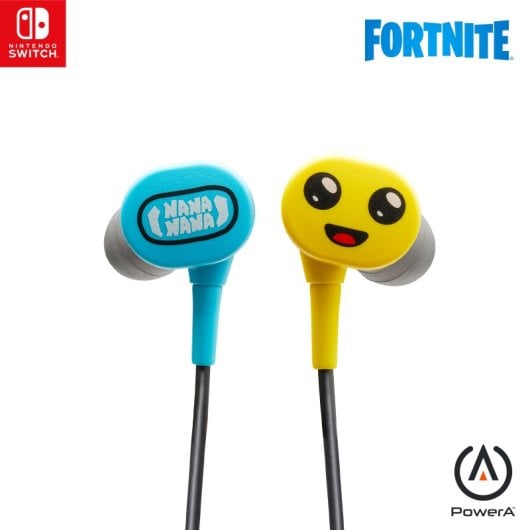 Kabelgebundene PowerA Peely Fortnite-Kopfhörer für Nintendo Switch