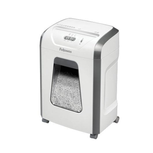 Fellowes 15C Destructora de Papel Corte en Partículas de 4x40mm Blanca