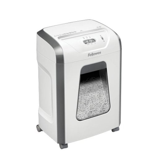 Fellowes 15C Destructora de Papel Corte en Partículas de 4x40mm Blanca