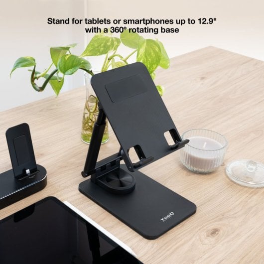 TooQ Hermes Support passif Mobile/smartphone, Tablette / UMPC Noir