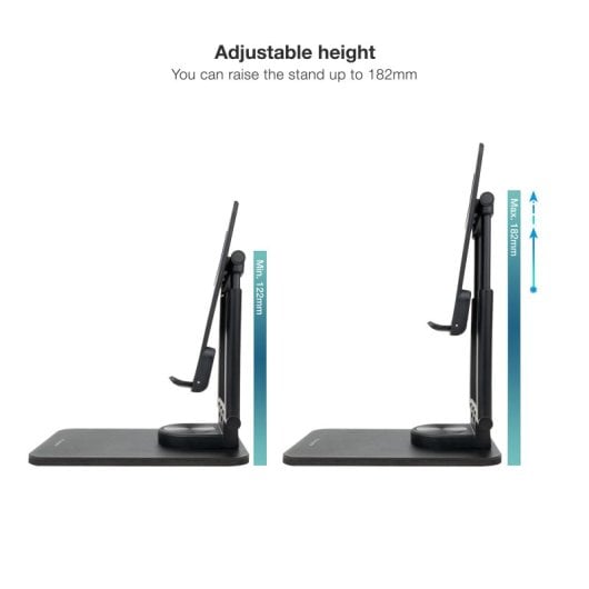 TooQ Hermes Support passif Mobile/smartphone, Tablette / UMPC Noir
