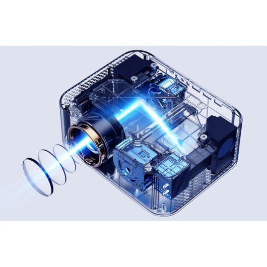 Wanbo X2 Pro Projector ANSI LCD HD 450 Lúmens Branco