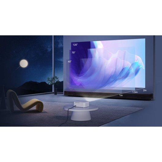 Wanbo X2 Pro Projector ANSI LCD HD 450 Lúmens Branco