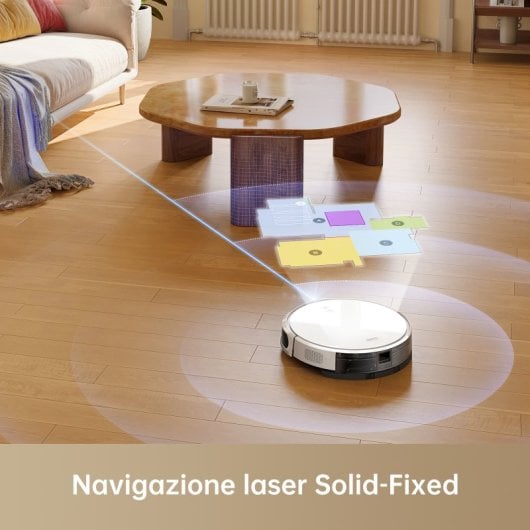 Mova M1 Robot Aspirador y Friegasuelos Blanco