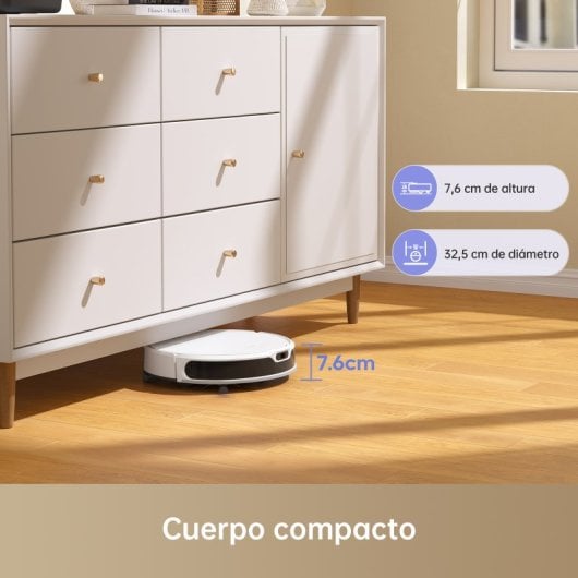 Mova M1 Robot Aspirador y Friegasuelos Blanco