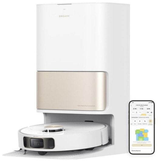 Aspirador Robô com Mopa Dreame L10S Pro Ultra Heat Com Esvaziamento Automatico Navegação IA 7.000Pa