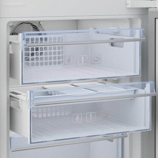 Réfrigérateur Combiné Beko BCNA306E4SN No Frost 194 cm 284 L E Blanc