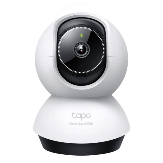 Tapo TC72 Cámara de Vigilancia 360º Interior, 2K QHD, Detección IA Gratuita Avanzada, Visión Nocturna