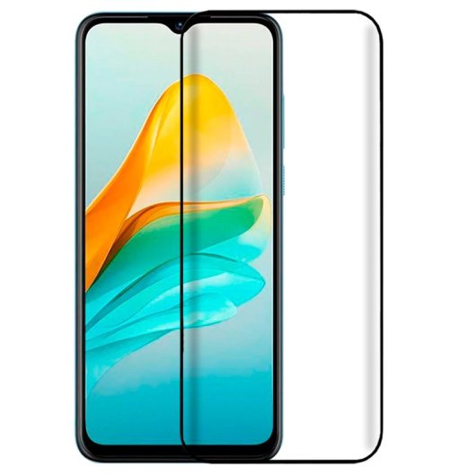 Cooler 3D-Displayschutz aus gehärtetem Glas für ZTE Blade A53 Pro