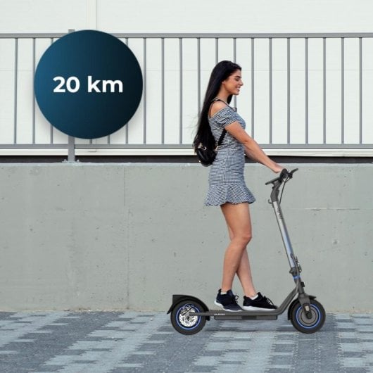 Cecotec Bongo D20 XL Connected Patinete Eléctrico 10" 630W Homologado DGT Negro