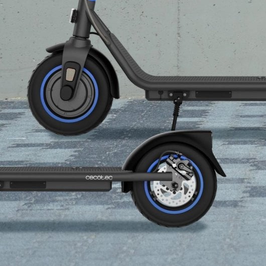 Cecotec Bongo D20 XL Connected Patinete Eléctrico 10" 630W Homologado DGT Negro
