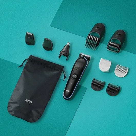 Braun Series 5 MGK5445 Recortadora de Pelo 10 en 1 para Cuerpo/Barba/Nariz/Orejas