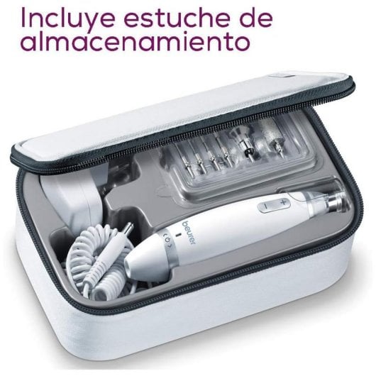 Beurer MP 62 Set de Manicura/Pedicura con 10 Accesorios