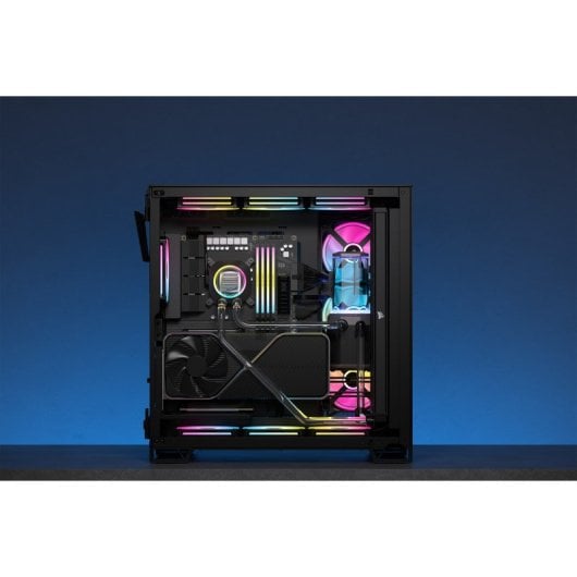 Corsair Hydro X Series iCUE LINK XH405i Kit de Refrigeración Líquida de Tubo Rígido Negra