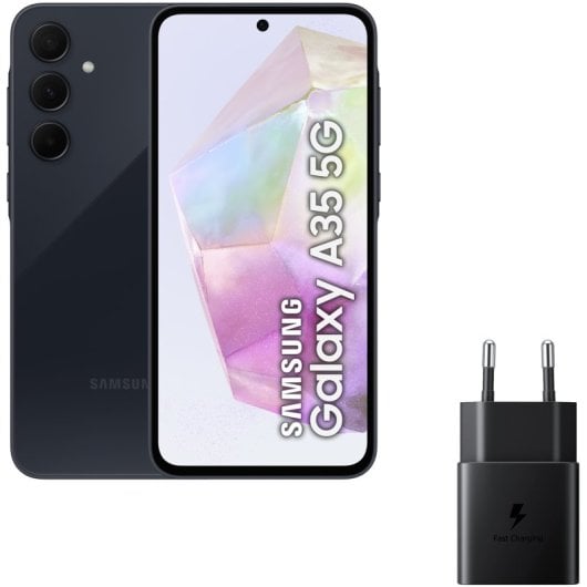 Galaxy-A35-5G-8/256GB-Negro-Libre-+-Cargador Galaxy-A35-5G-8/256GB-Negro-Libre-+-Cargador