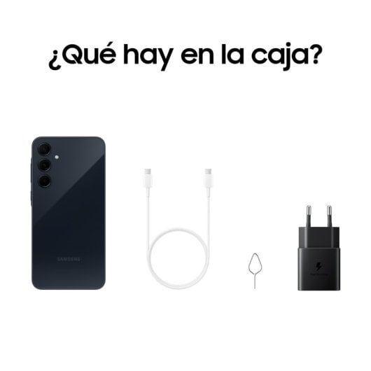 Samsung Galaxy A35 5G 8/256GB Negro Libre + Cargador