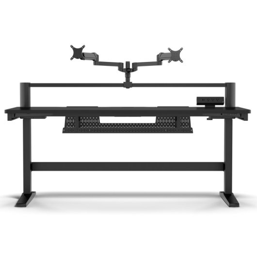 Corsair Platform:6 Elevate Mesa Elevatória Elétrica com Suporte de Monitor 180x76cm Preta