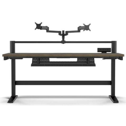 Corsair Platform:6 Table élévatrice électrique avec support pour écran 180 x 76 cm Bois