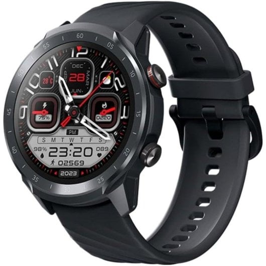 Mibro Watch A2 Bluetooth 45mm TFT Schwarz Wasserdicht 2ATM SpO2 Herzfrequenz Schlaftracker