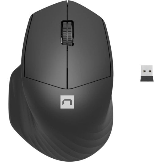 Natec Siskin 2 Souris Bluetooth sans fil 1600 DPI Noir