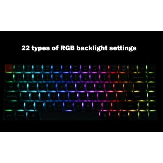 Keychron K3 Max Teclado Mecánico Gaming RGB Gateron Red Hot-Swap Gris