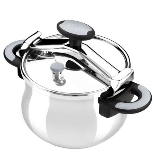 Panela de Pressão Bra New Star A185503/ Ø24cm/ 8l/ Aço Inoxidável