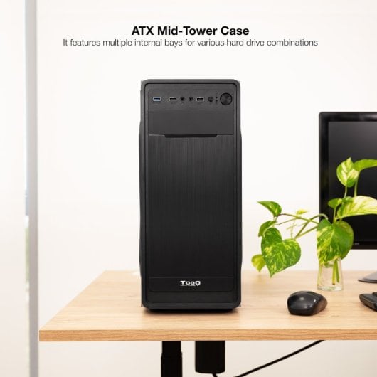 TooQ TQC-5701U3C-B Midi Tower USB 3.0 Negra