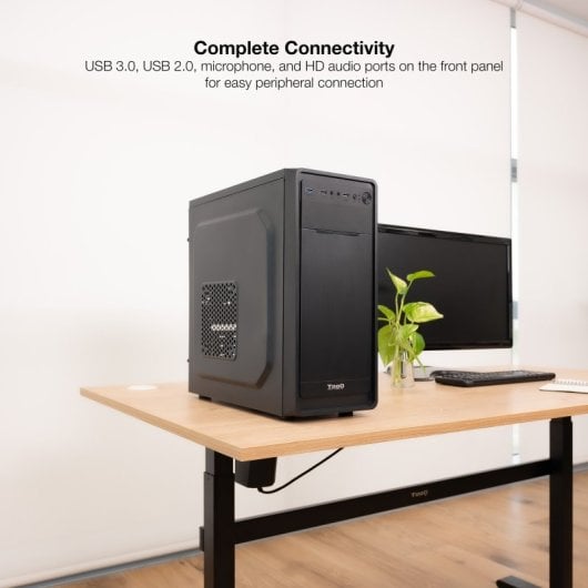 TooQ TQC-5701U3C-B Midi Tower USB 3.0 Negra