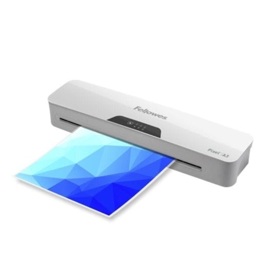 Plastificadora Fellowes Pixel A3/ Hasta A3 Y 125 Micras/ Blanca Y Gris