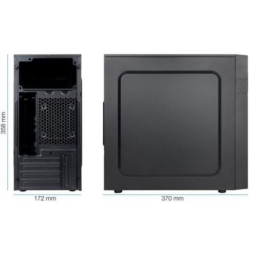 Minitorre Matx Tqc-4701u3c-b 2xusb3.0