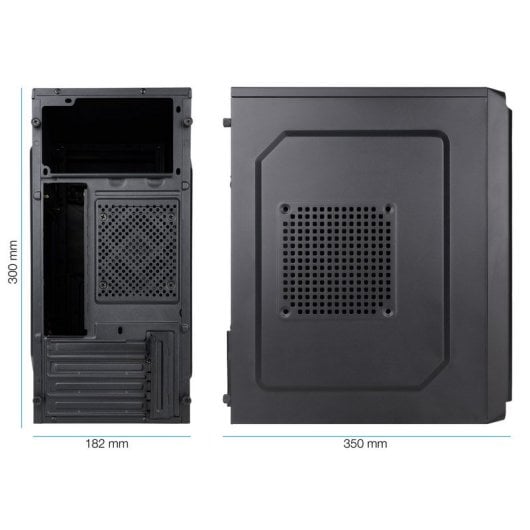 Minitorre Matx Tqc-4702u3c-b 1xusb3.0