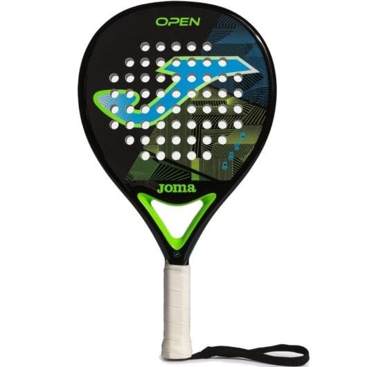 Pala De Pádel Joma Open Negro Y Turquesa Flúor