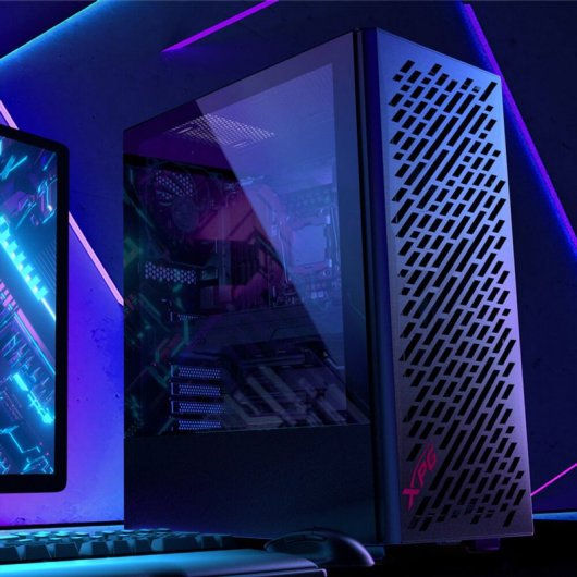 XPG Valor Air Midi Tower in vetro temperato USB 3.2 Nero